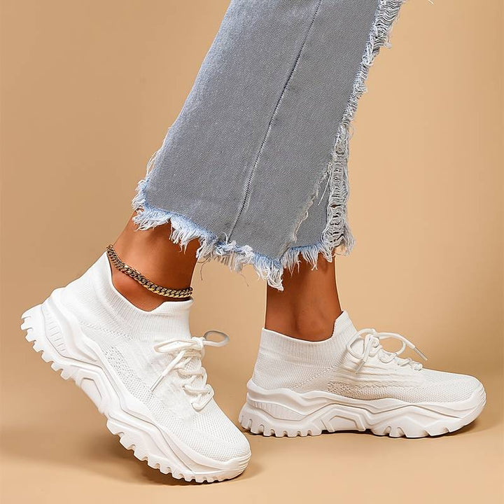 CANDIDA - Sneakers con lacci e calzini