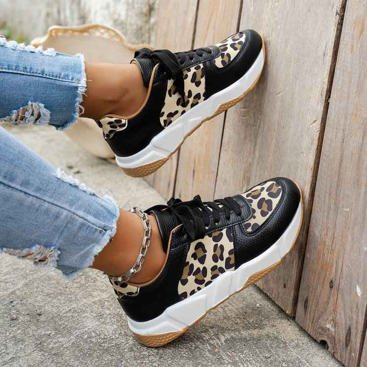 ELOISA - Sneakers con stampa leopardata