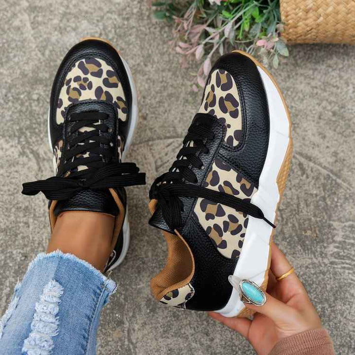 ELOISA - Sneakers con stampa leopardata
