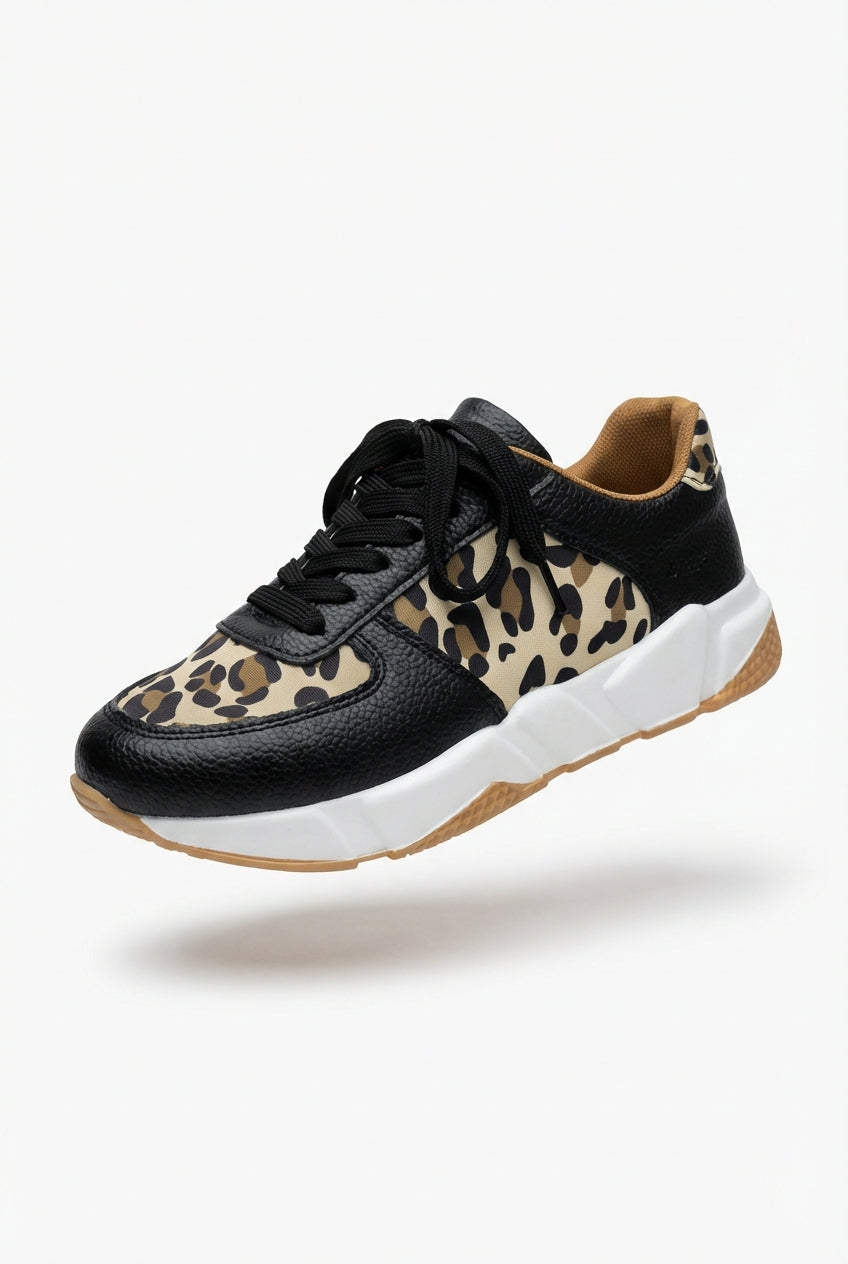 ELOISA - Sneakers con stampa leopardata