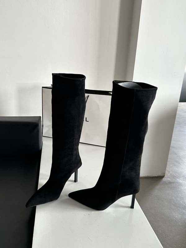 VIOLANTE - Stivali con tacco a stiletto al ginocchio