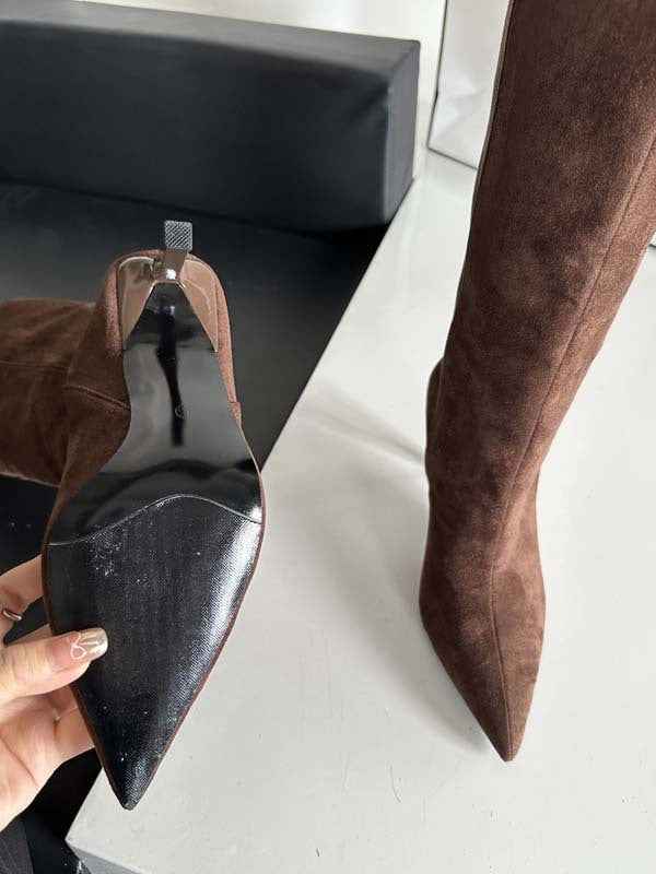 VIOLANTE - Stivali con tacco a stiletto al ginocchio