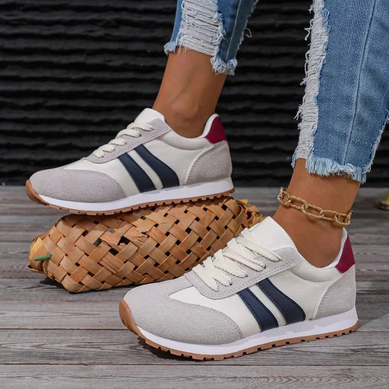GILDA - Sneakers da passeggio con lacci in stile retrò