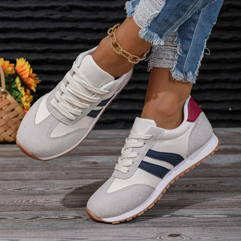 GILDA - Sneakers da passeggio con lacci in stile retrò