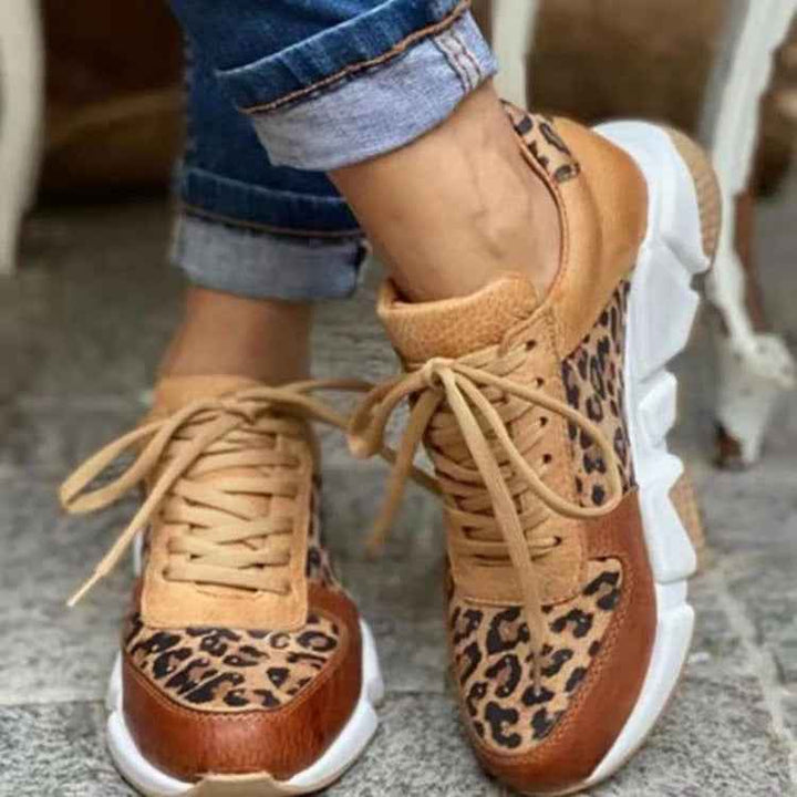 ELOISA - Sneakers con stampa leopardata