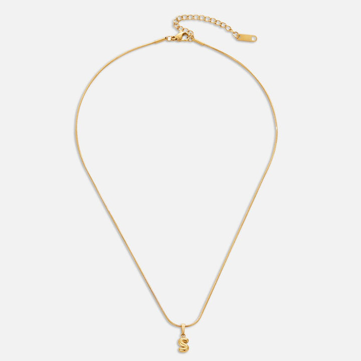 Collana con Lettere a Bolla