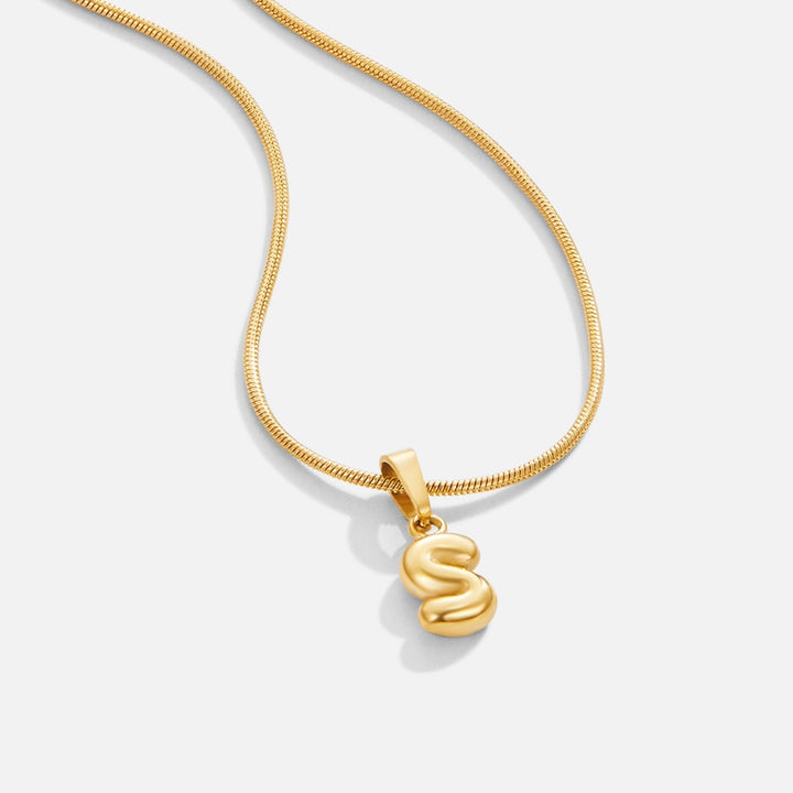 Collana con Lettere a Bolla