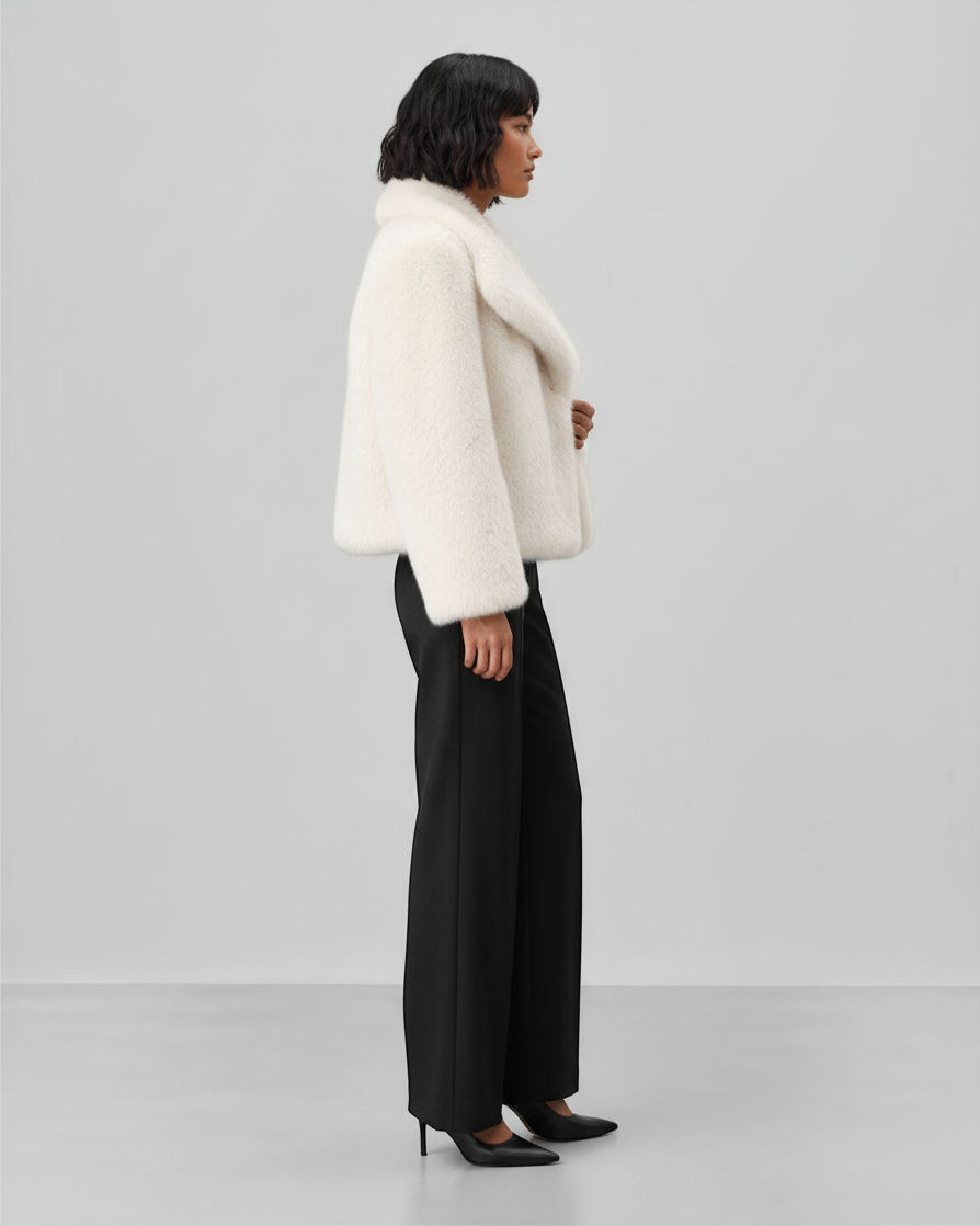 MARGHERITA – Cappotto con colletto ampio