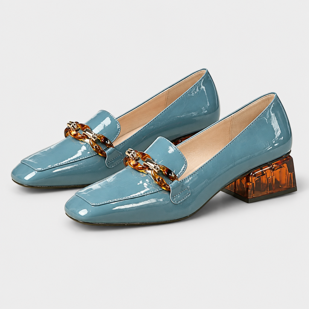 Gaia – Mocassino con tacco