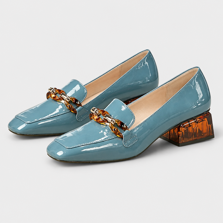 Gaia – Mocassino con tacco