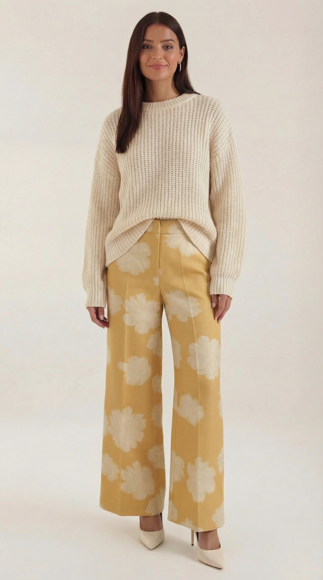 Susan – Pantaloni lounge a stampa floreale