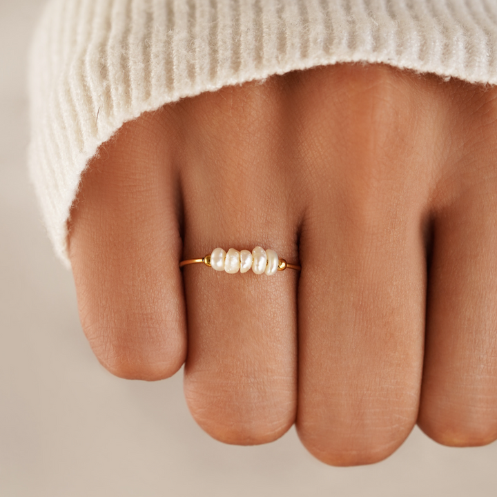 Anello Classico in Perle d&