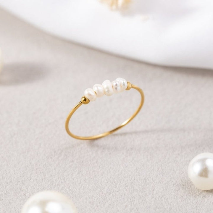 Anello Classico in Perle d&