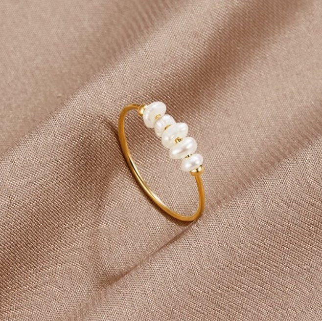 Anello Classico in Perle d&