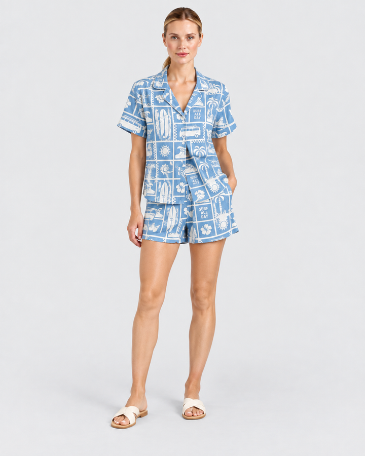 DALIA – Coordinato leggero stampa roulotte