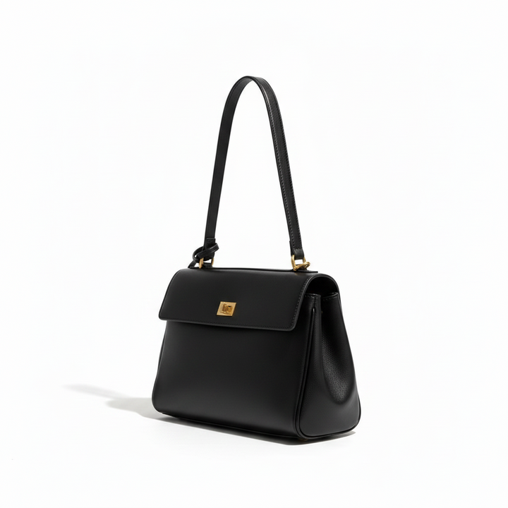 RAMONA – Borsa elegante con dettagli dorati