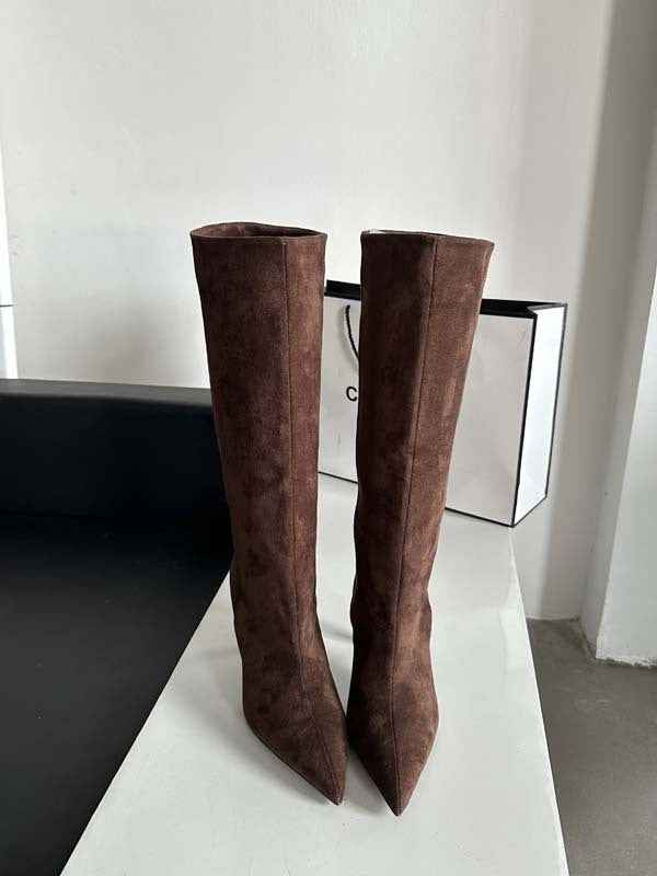 VIOLANTE - Stivali con tacco a stiletto al ginocchio