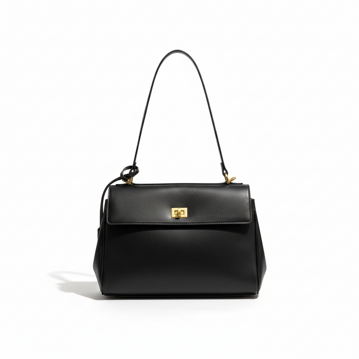 RAMONA – Borsa elegante con dettagli dorati