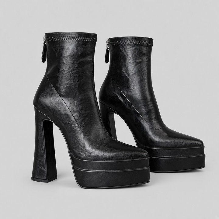 Caterina – Stivaletto con plateau
