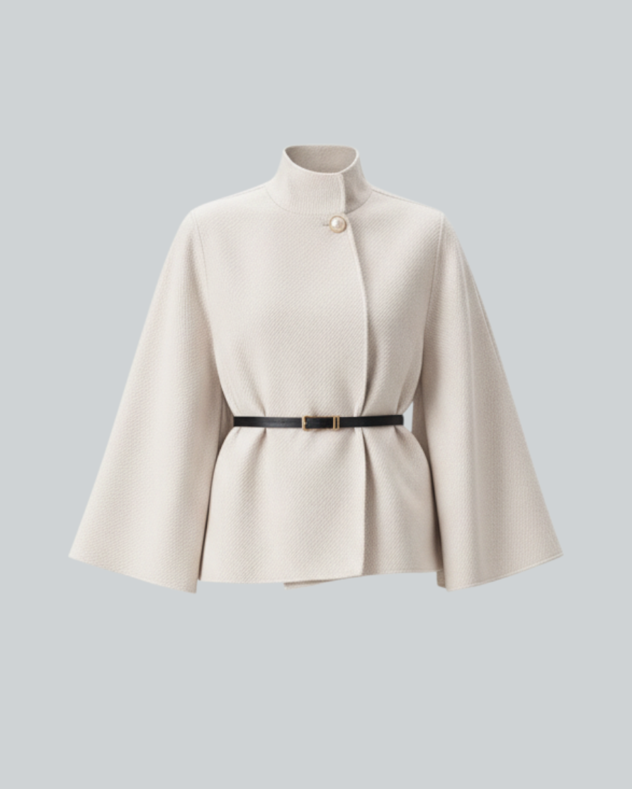 SERENA – Cappotto con maniche a farfalla
