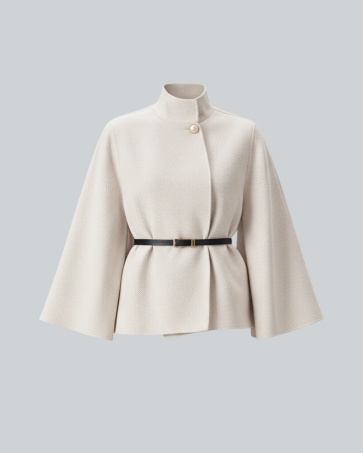 SERENA – Cappotto con maniche a farfalla