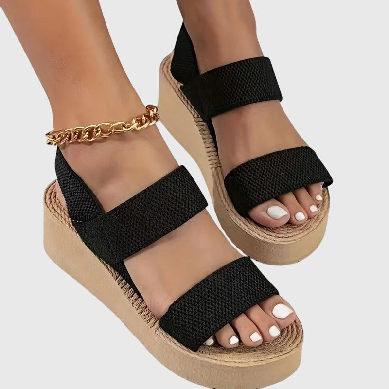 GAIA – Sandalo con zeppa