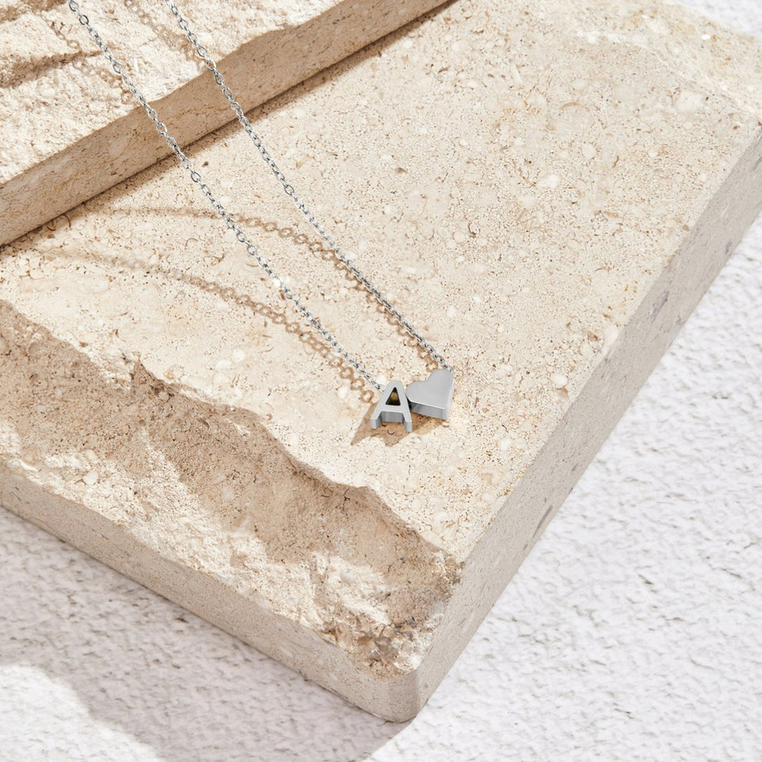 Collana in Argento "Amore E Letter"