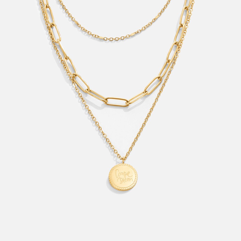 Collana a strati Geya Coin