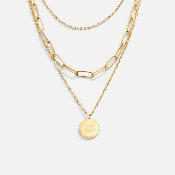 Collana a strati Geya Coin