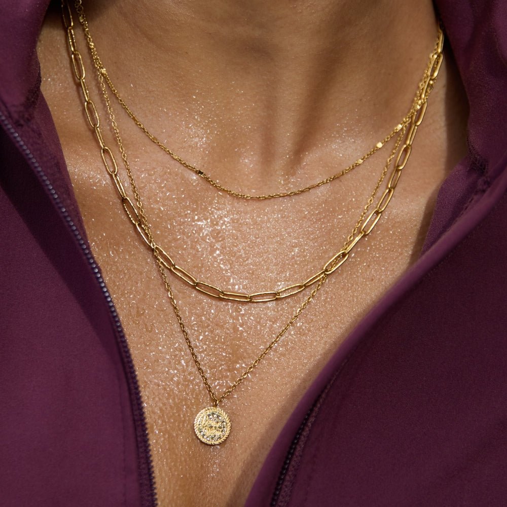 Collana a strati Geya Coin