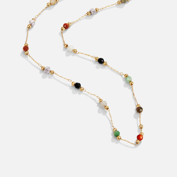Collana di Pietre con Perline Lulu
