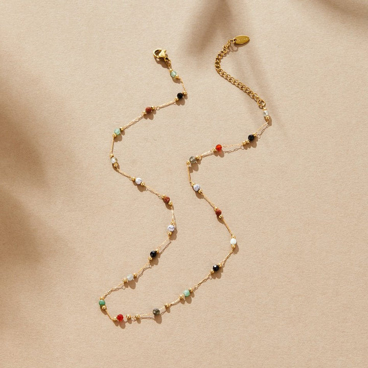 Collana di Pietre con Perline Lulu