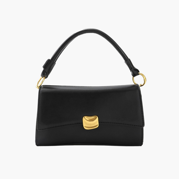 Lelia – Borsa con manico in nero | Luna Moda