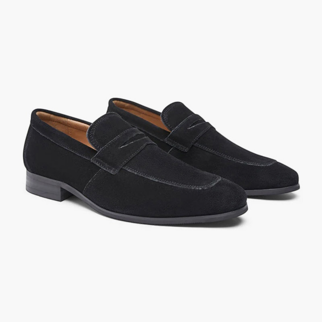 ENNIO – Mocassini scamosciati | Luna Moda