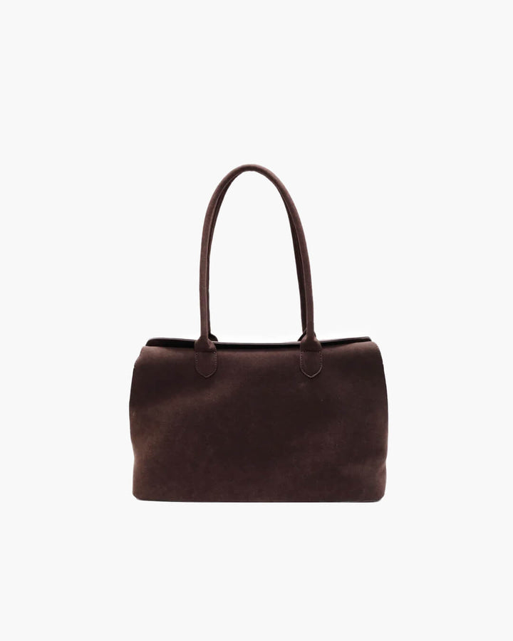 JOVANNE - Borsa a spalla in camoscio