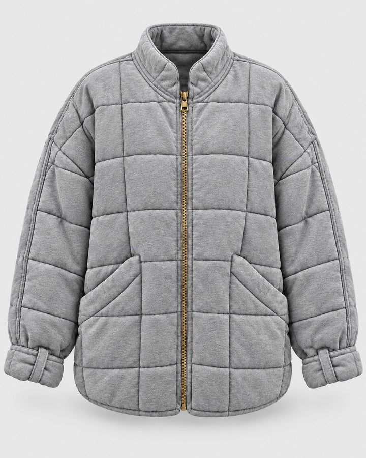 VIOLETTA, giacca trapuntata oversize – Luna Moda