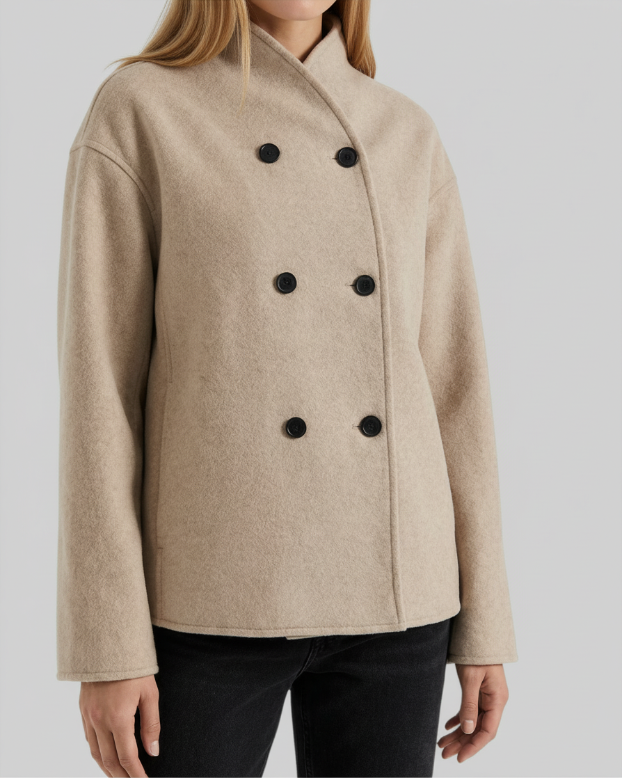 PATRIZIA – Giacca oversize con bottoni doppi
