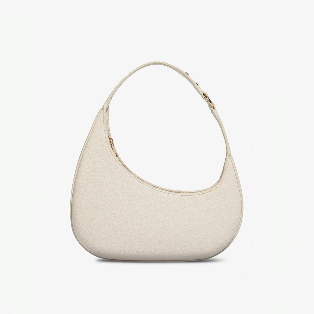 Carmen – Borsa a spalla in bianco panna | Luna Moda