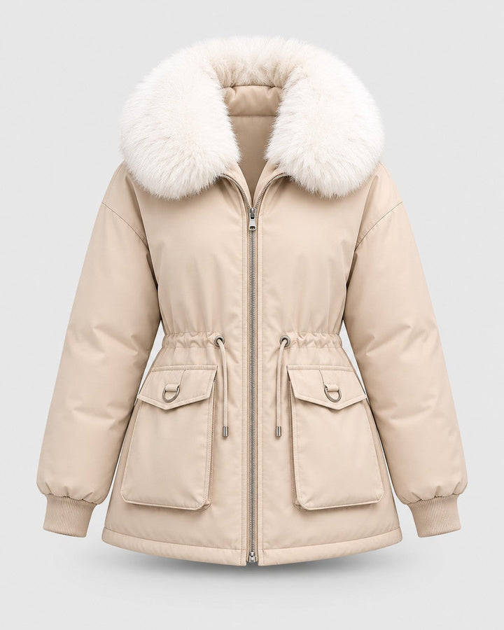 SOFIA, giacca imbottita con coulisse – Luna Moda