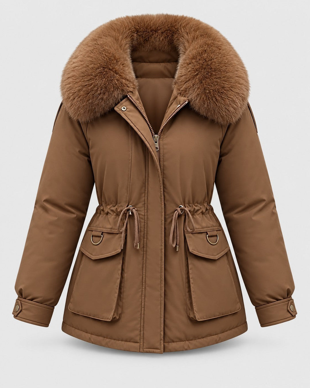SOFIA, giacca imbottita con coulisse – Luna Moda