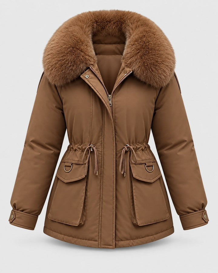 SOFIA, giacca imbottita con coulisse – Luna Moda