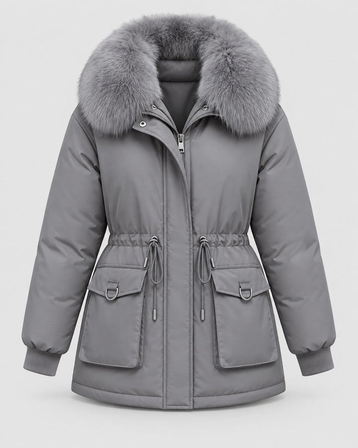 SOFIA, giacca imbottita con coulisse – Luna Moda