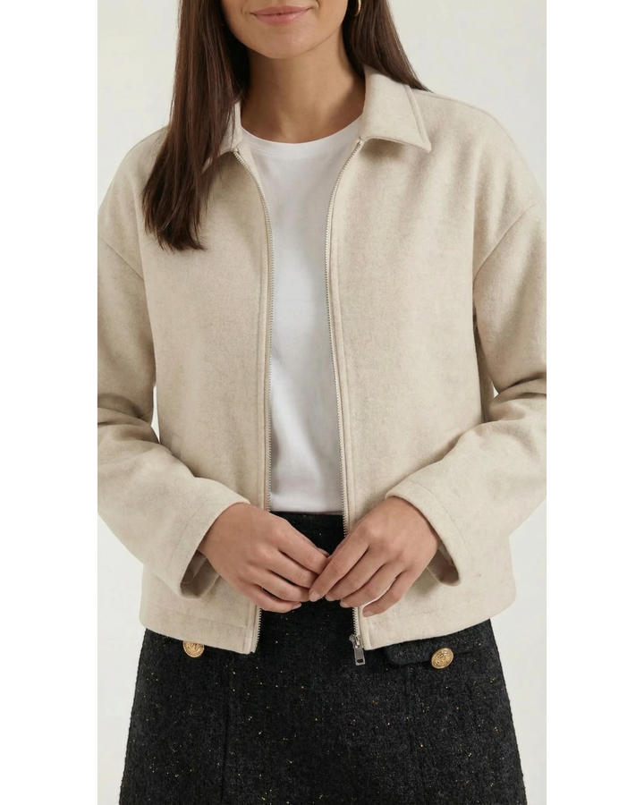 TERESA – Giacca con zip e tasche