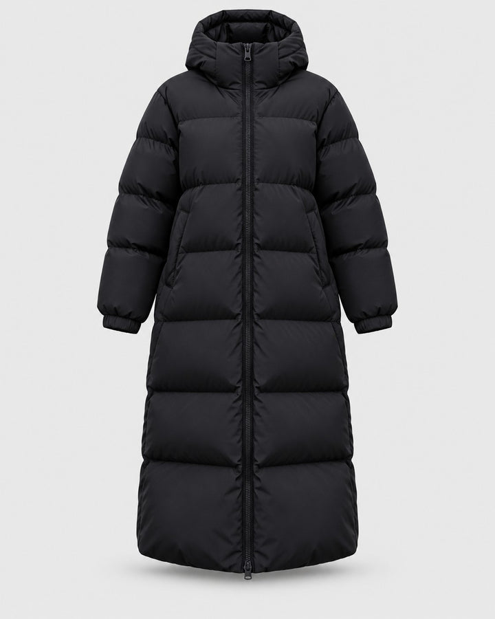 VANNA, cappotto imbottito lungo – Luna Moda