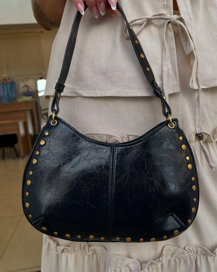 RAVENNA - Borsa con Dettagli Dorati