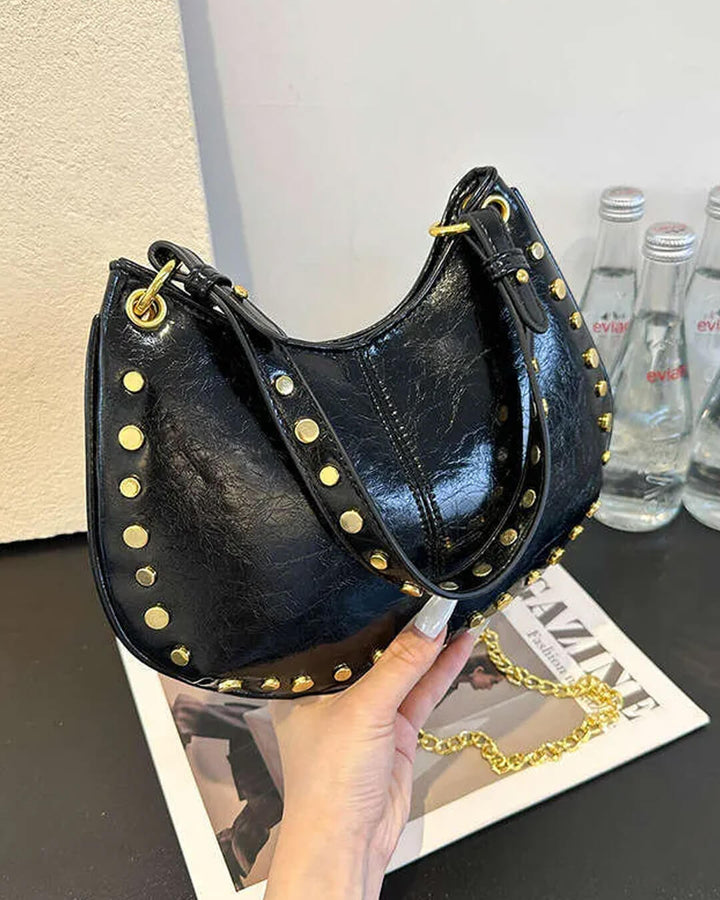 RAVENNA - Borsa con Dettagli Dorati