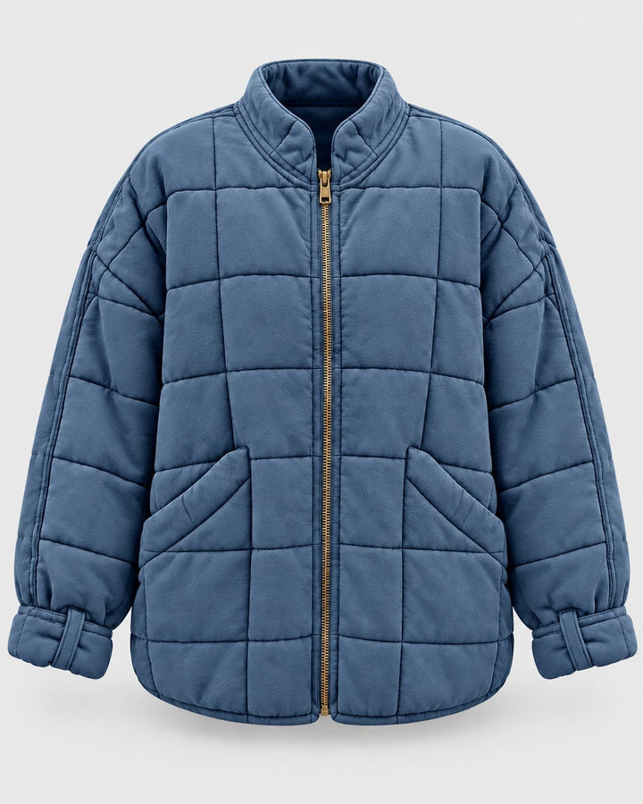 VIOLETTA, giacca trapuntata oversize – Luna Moda