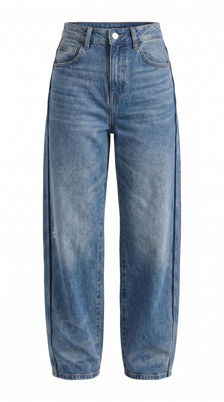 BICE – Jeans morbidi a gamba larga