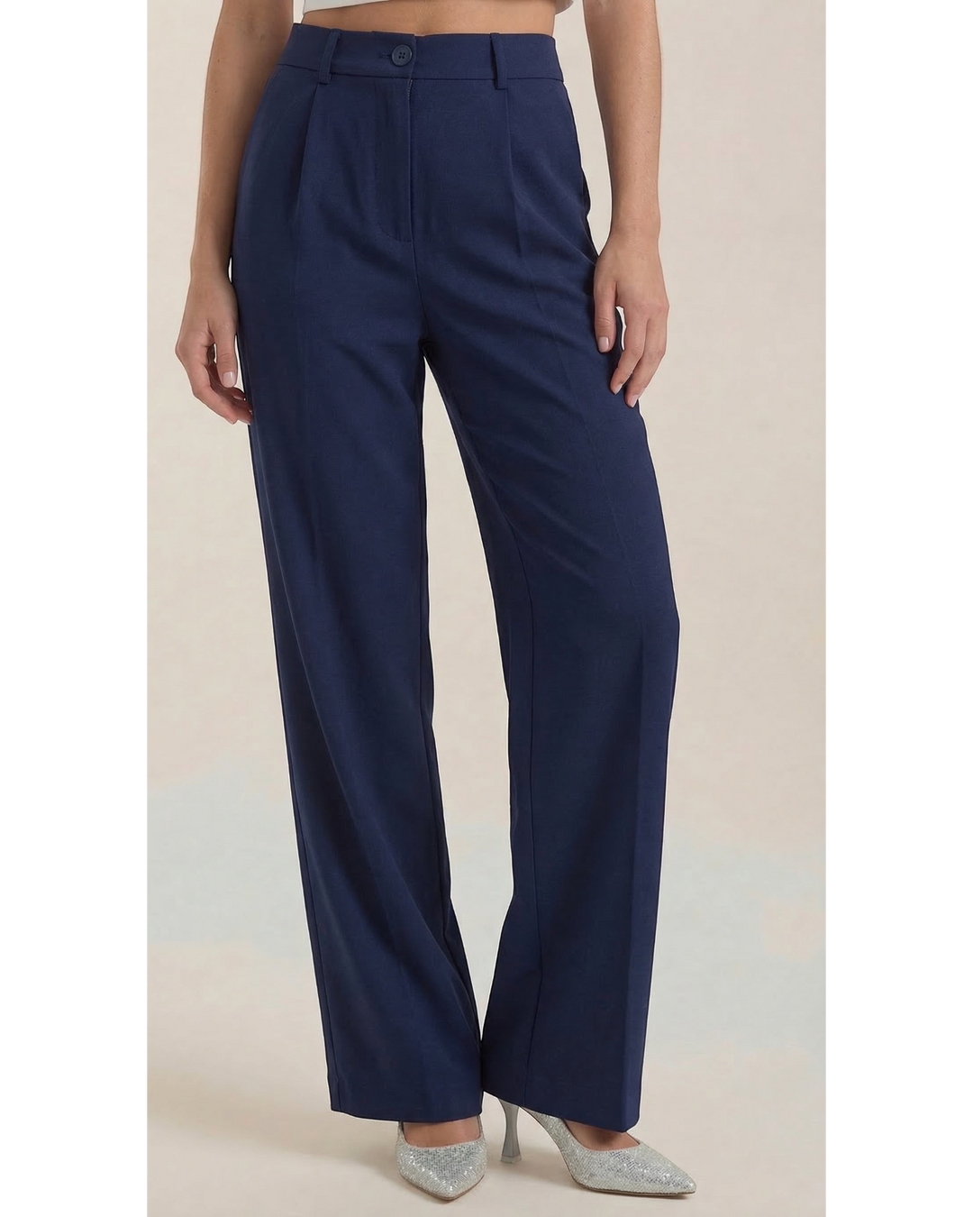 LUCETTA – Pantaloni palazzo a vita alta