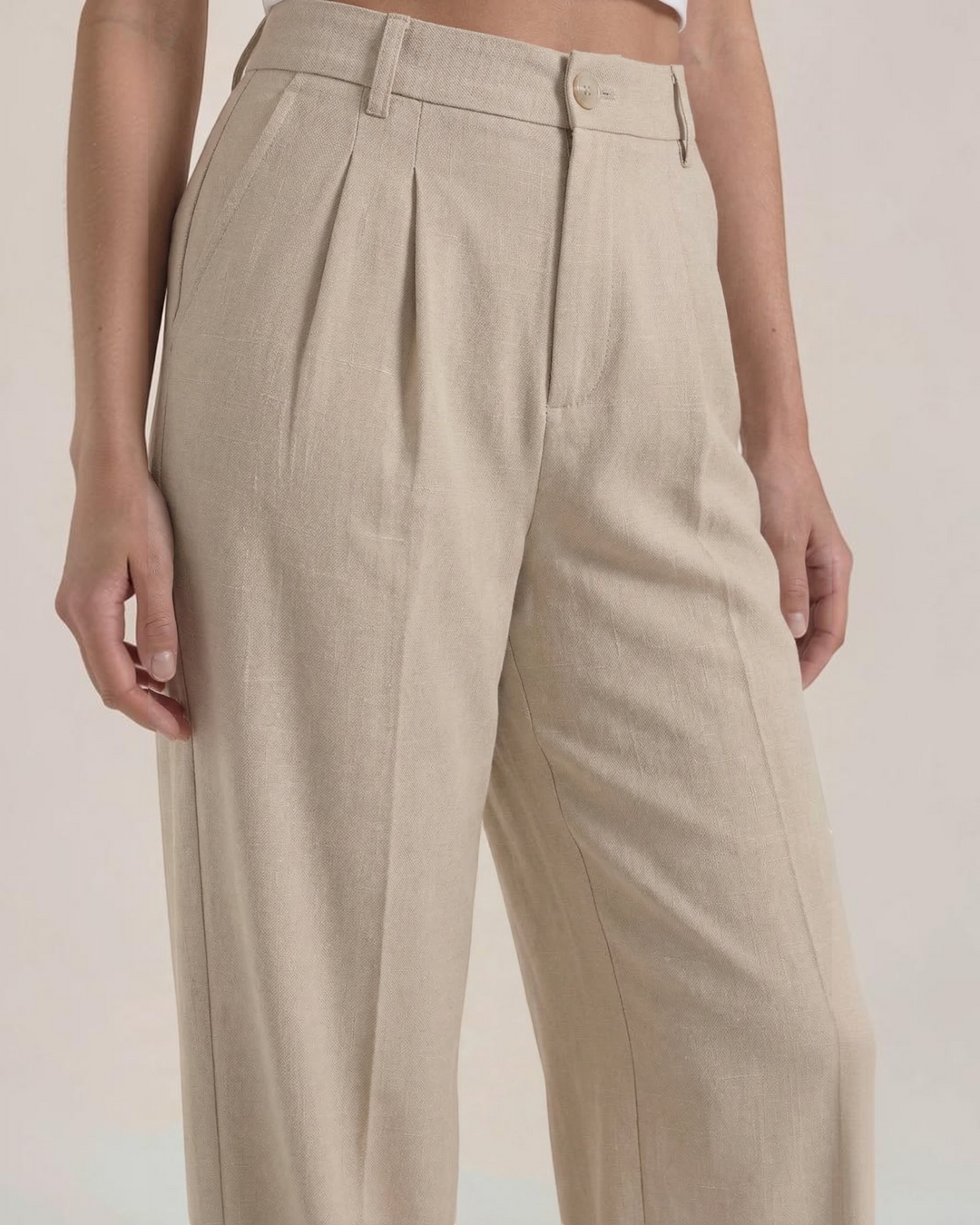 LUCETTA – Pantaloni palazzo a vita alta